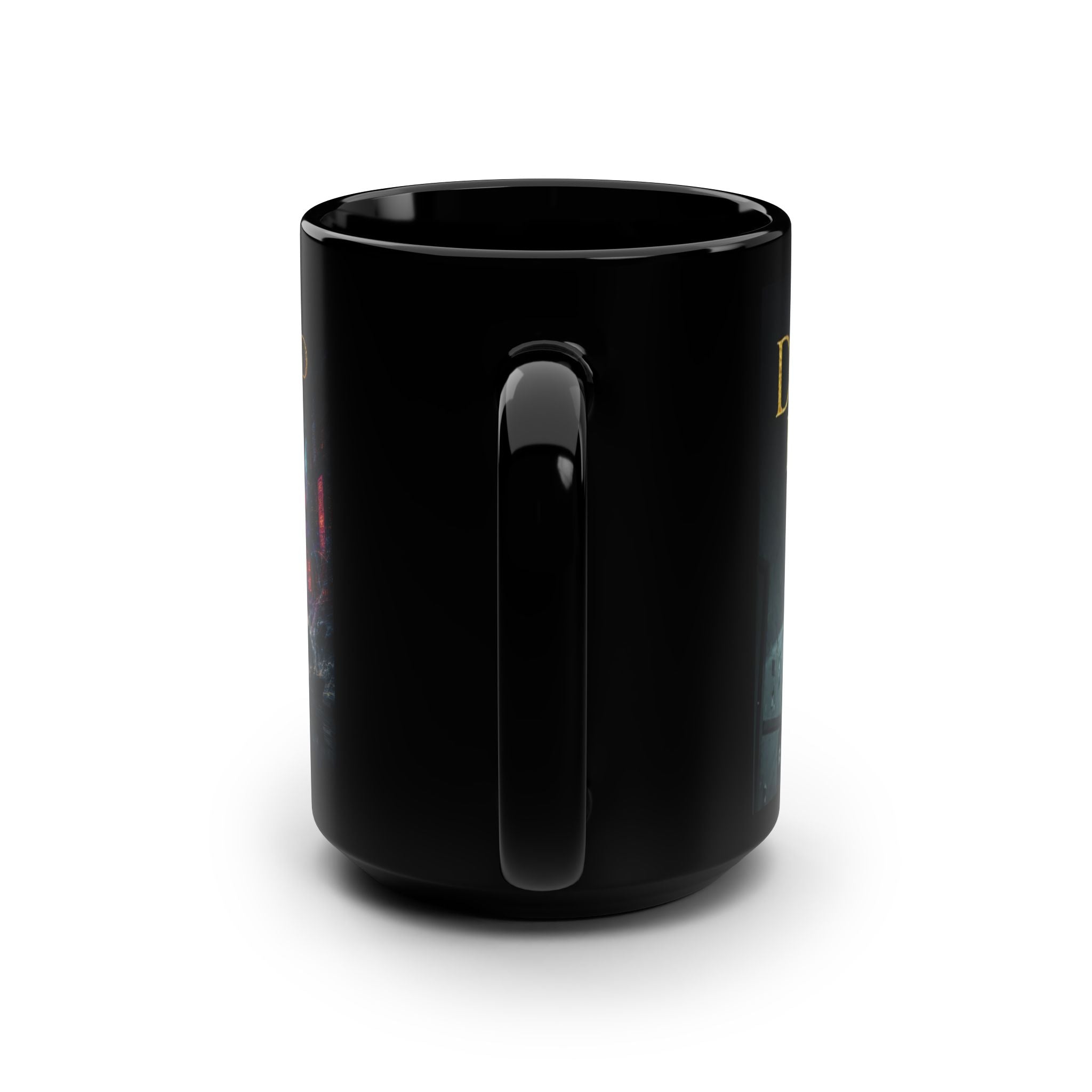The Darkwind Paradox Mug | Fantasy Book Cover Black 15oz