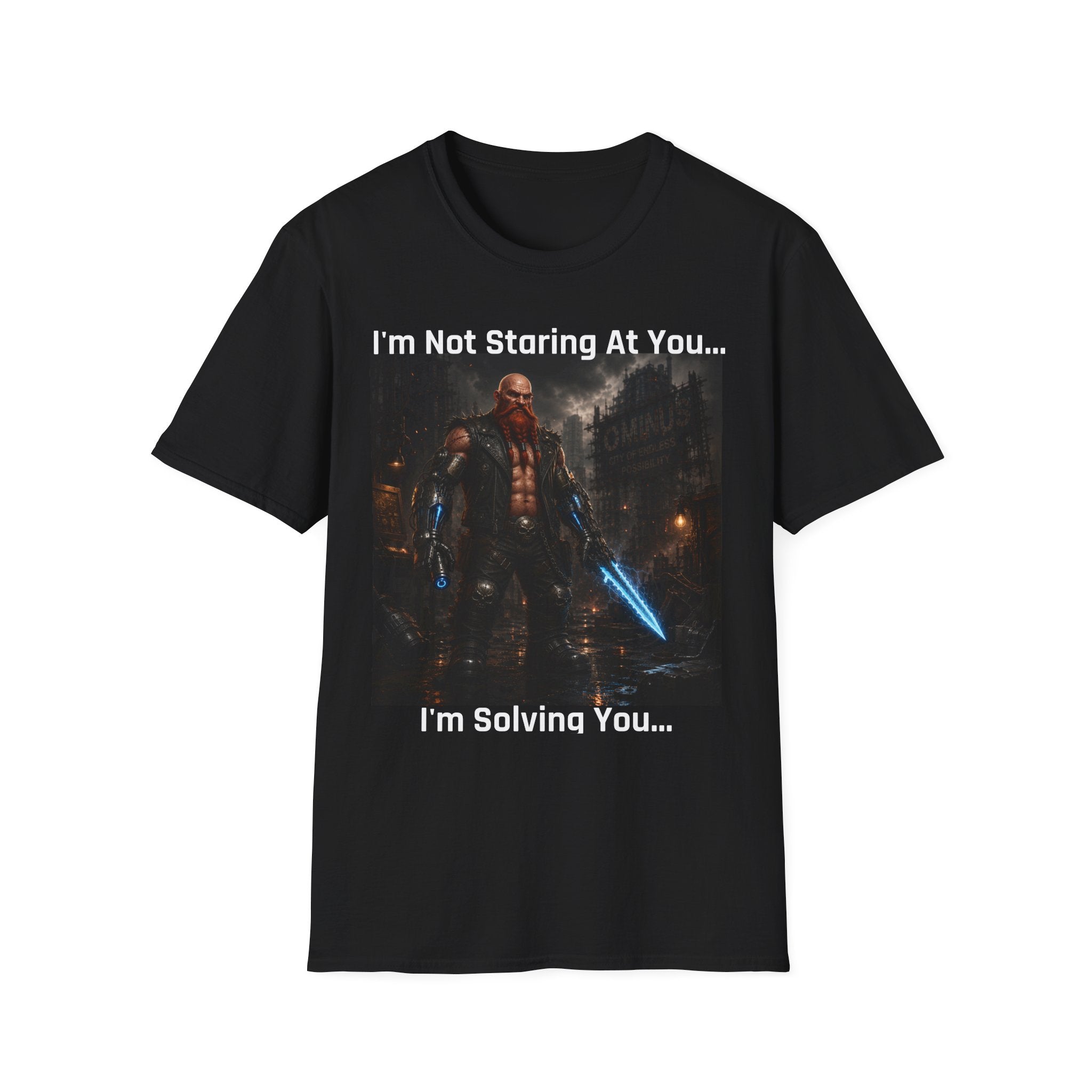 Simon "I'm Not Staring At You… I'm Solving You" Character T-Shirt