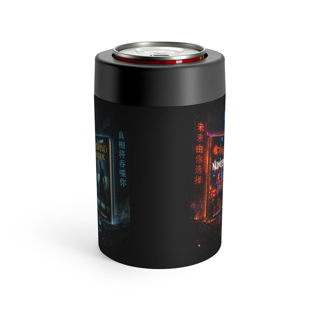 Prime Numbers Saga Can Holder — "Nothing Stays Buried" Insulated Drink Cooler
