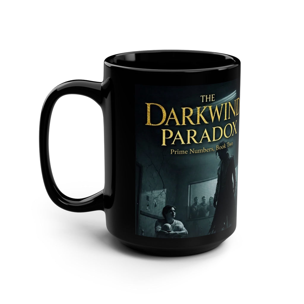 The Darkwind Paradox Mug | Fantasy Book Cover Black 15oz