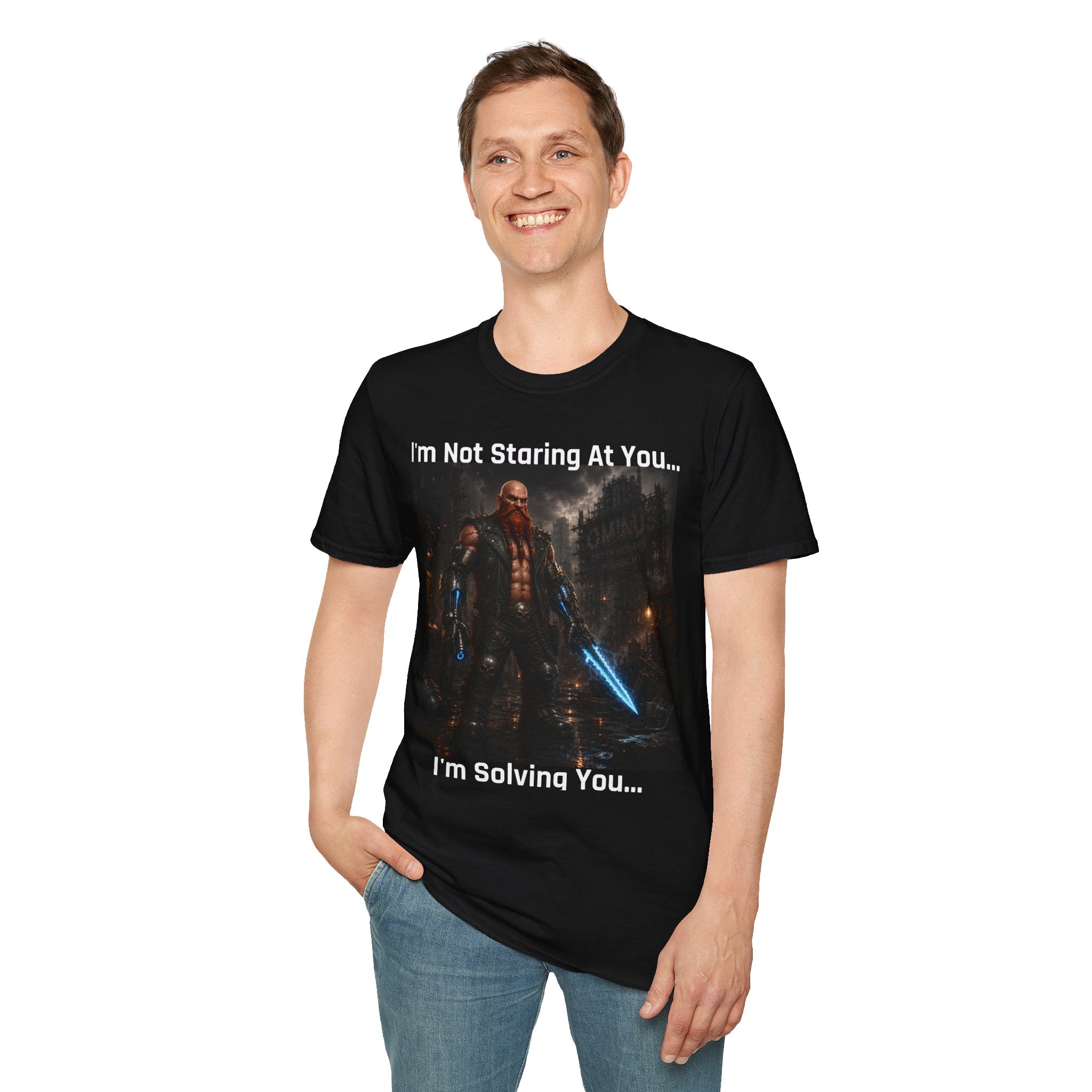 Simon "I'm Not Staring At You… I'm Solving You" Character T-Shirt