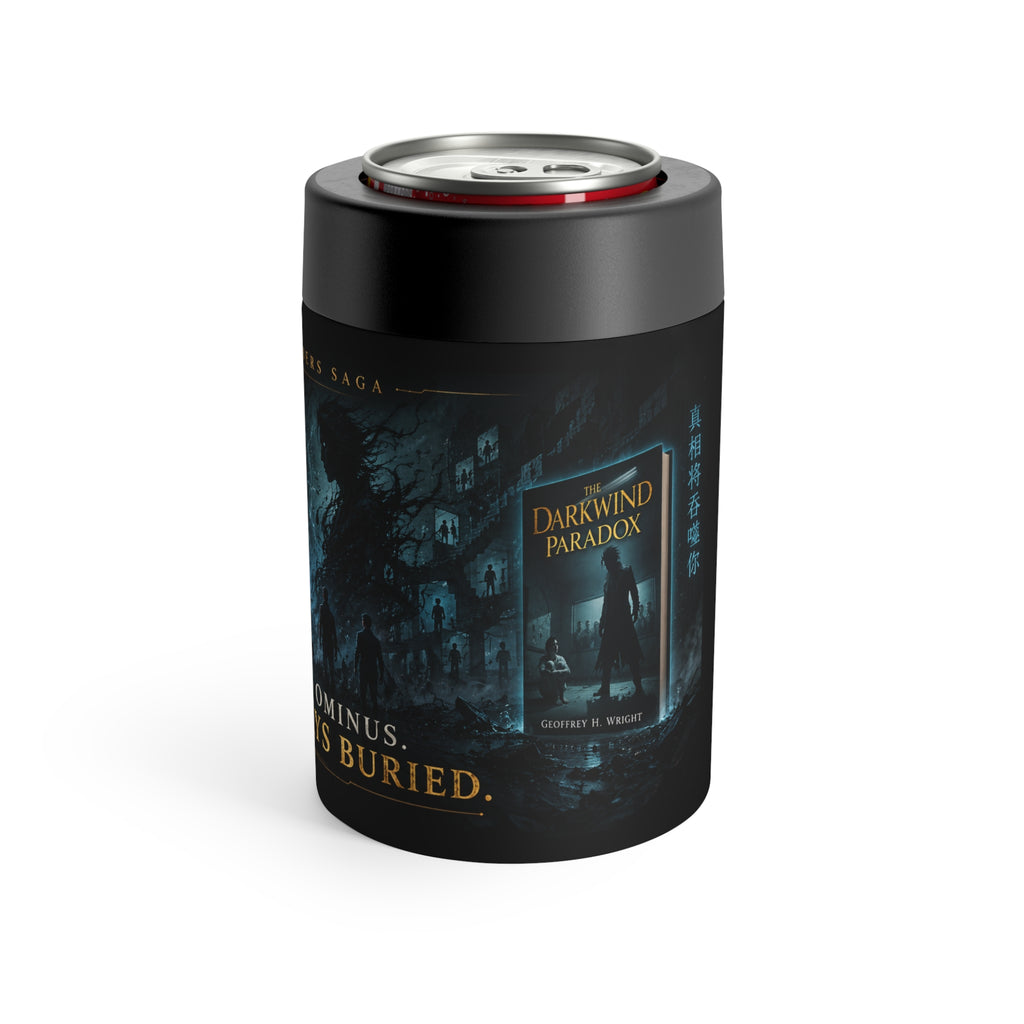 Prime Numbers Saga Can Holder — "Nothing Stays Buried" Insulated Drink Cooler